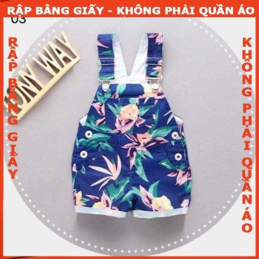 Rập giấy A0 quần yếm bé mã R115 (BẢN VẼ)