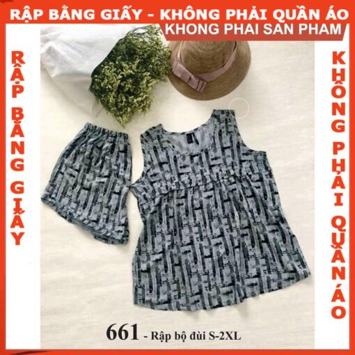 Rập giấy mã 661 - bộ đùi sát nách - Hình ảnh 2