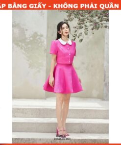 Rập Giấy mã 137 - set váy áo