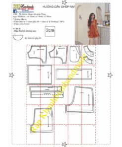 Alternative view of Rập giấy A0 bộ đùi nũ mã 1514