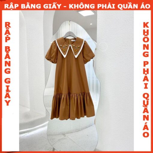 Rập giấy A0 may đầm bầu mã BA04