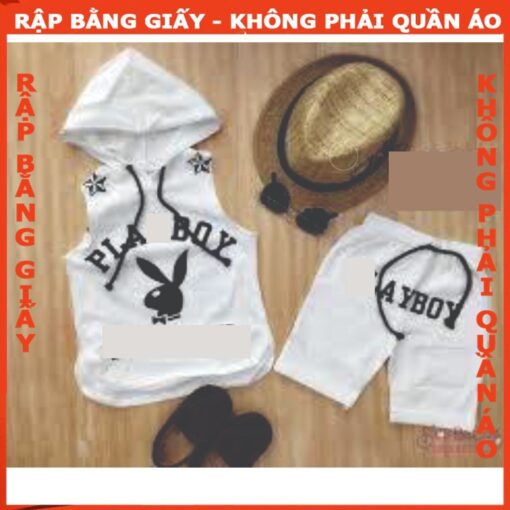 Rập giấy mã B29 - bộ đùi có mũ vải thun