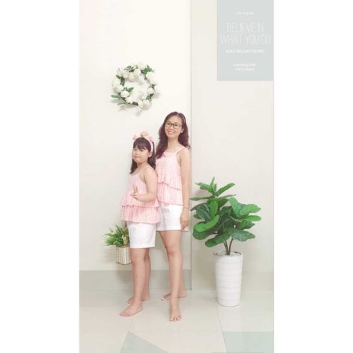Rập giấy A0 mã R243 - bộ đùi mẹ bé - Hình ảnh 3