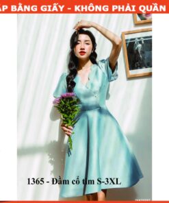 Rập giấy A0 mã 1365- rập đầm xòe