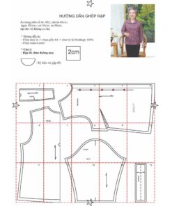 Alternative view of Rập giấy A0 may áo mã T47