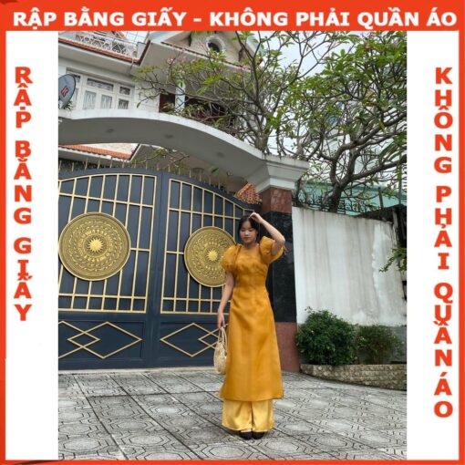 Rập giấy A0 áo dài và quần mã AD11 ( nguyên bộ) - Hình ảnh 3