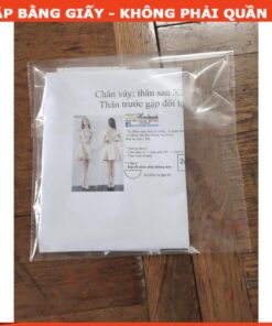 Alternative view of Rập giấy A0 mã 1239 - đầm xếp ly eo tay phồng