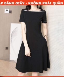 Rập giấy A0  mã 1413- đầm đen