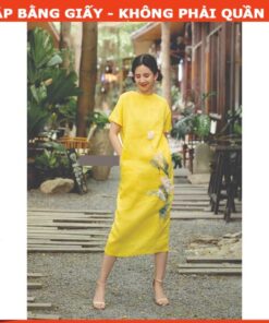 Rập giấy A0 mã 16 - rập đầm suông tay liền