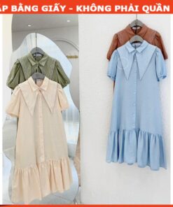 Rập giấy A0 may đầm bầu BA17