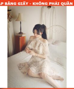 Alternative view of Rập đầm xòe trễ vai mã 1263