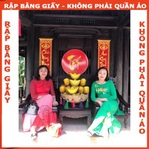 Rập giấy A0 áo dài cổ thuyền AD07 - Hình ảnh 4