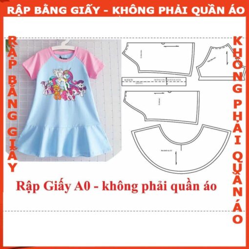 Rập giấy A0 đâm thun bé R467