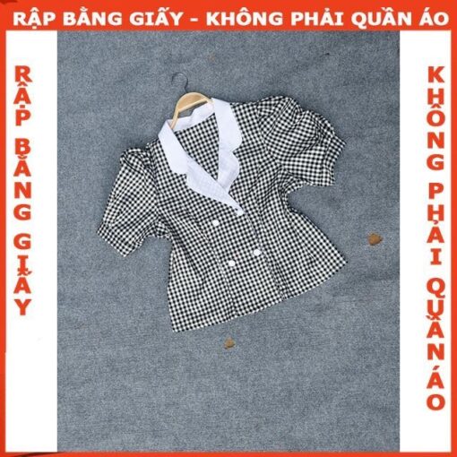 Rập giấy A0 mã 1000 - áo cổ ve