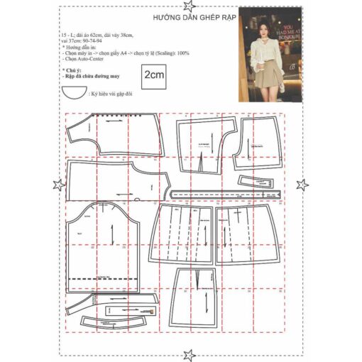 Rập giấy A0 mã 15 - Rập nguyên set - Hình ảnh 4