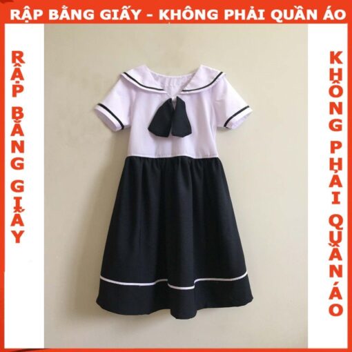Rập giấy A0 mã R391 - đầm bâu lính thủy