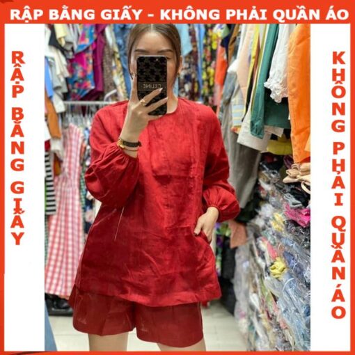 Rập giấy A0 bộ linen tay phồng mã 1598 - Hình ảnh 4
