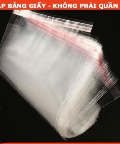 1 kg TÚI OPP băng keo dán miệng -kích thước (26x37cm)