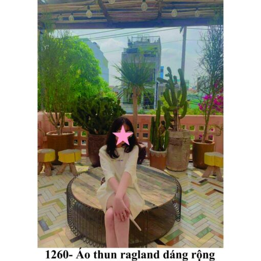 Rập áo thun tay ragland mã 1260 - Hình ảnh 3