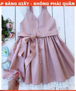Rập R360  -đầm dây bé gái