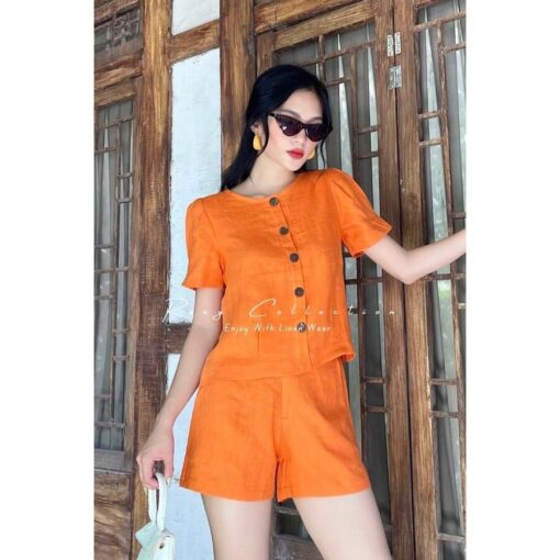 Rập giấy A0 bộ đùi cổ tròn mã 1595 - Hình ảnh 5