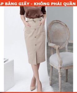 Rập giấy A0 mã 932 - chân váy suông