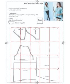 Alternative view of Rập giấy A0 mã BA24- rập áo bầu