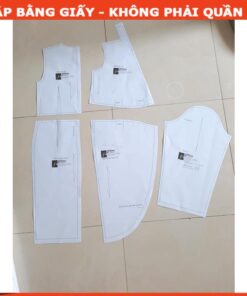 Alternative view of Rập giấy A0 mã 682 - rập đầm sơ mi