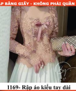 Alternative view of Rập giấy A0 áo kiểu mã 1169