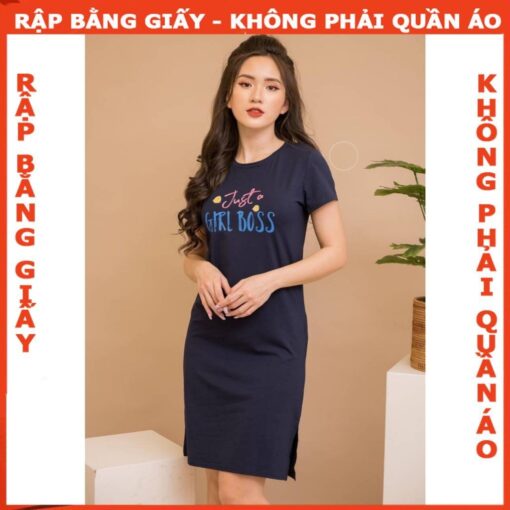 Rập giấy A0 mã 694 - đầm thun suông