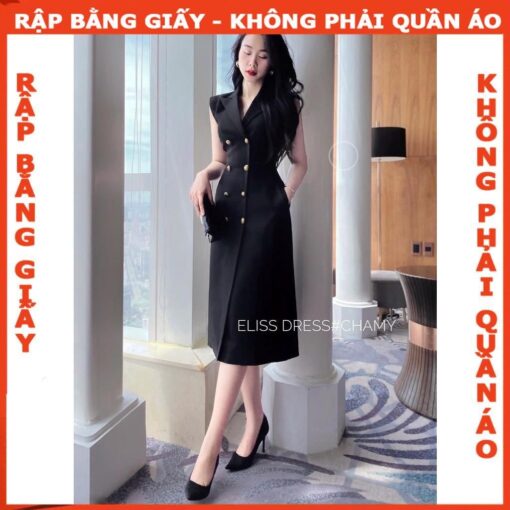 Rập giấy A0 mã 156 - đầm cổ danton