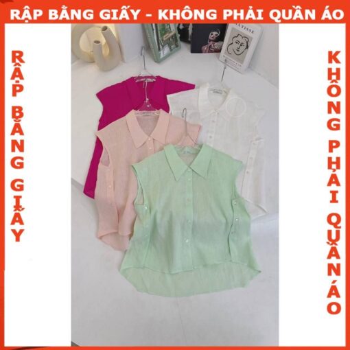 Rập giấy A0 mã 06 - áo cổ sen