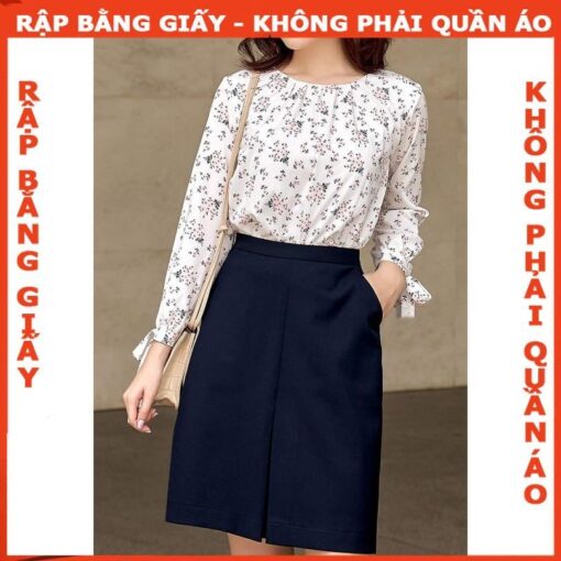 Rập giấy A0 mã 1094 - chân váy A