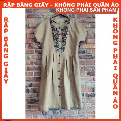 Rập giấy A0 mã 681 - rập đầm nữ - Hình ảnh 2