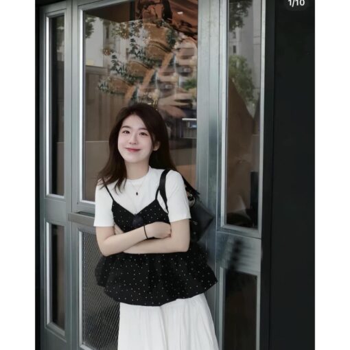 Rập giấy A0 mã 283 - áo dây ghi lê - Hình ảnh 8