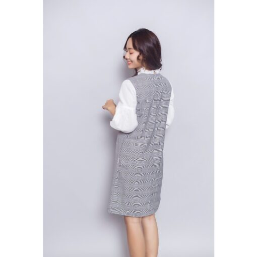 Rập giấy A0 mã 573 - đầm suông tay phồng - Hình ảnh 6
