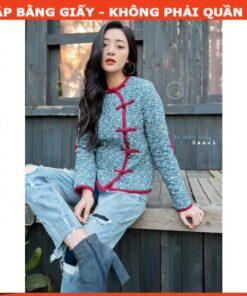 Rập giấy A0 may áo chần bông mã 14