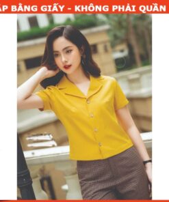 Rập giấy A0 áo cổ danton mã 1294