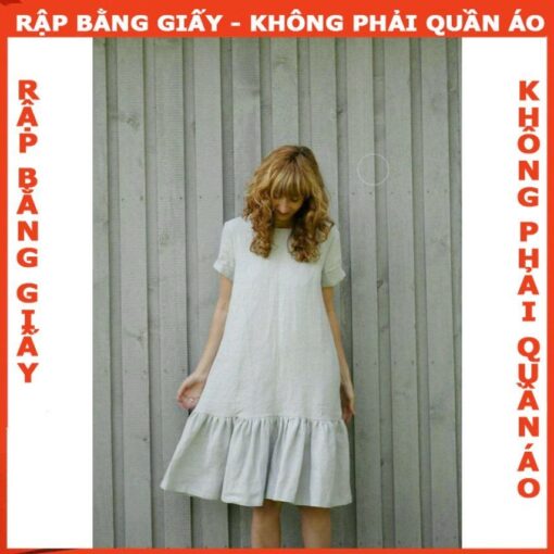 Rập giấy A0 mã 585 - đầm suông đuôi cá