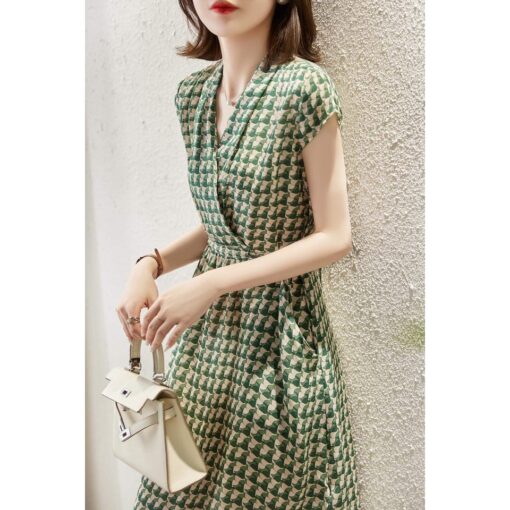 Rập giấy A0 may đầm nữ mã 142 - Hình ảnh 4