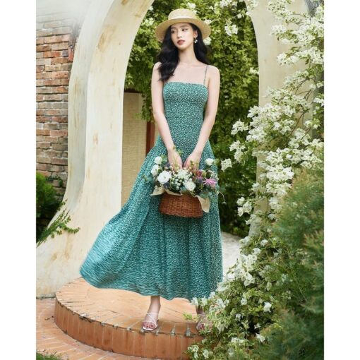 Rập giấy A0 mã 1616 - đầm cup ngực dáng maxi - Hình ảnh 3