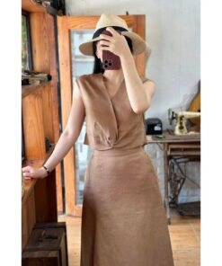 Alternative view of Rập giấy A0 mã 118 - áo xoắn eo