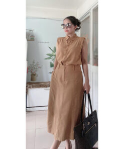 Alternative view of Rập giấy A0 mã T05 - Set váy đuôi cá