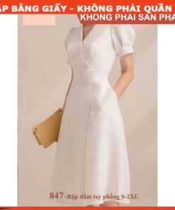 Rập giấy A0 mã 847 - Rập đầm nữ