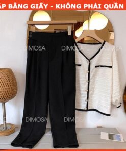 Alternative view of Rập giấy A0 quần bagy sau lưng thun mã 1165