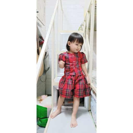 Rập giấy A0 mã R06 - bộ quần váy bé - Hình ảnh 2