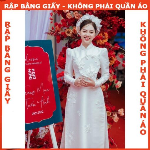 Rập giấy A0  may áo dài AD41
