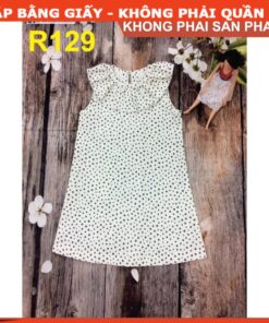 Rập giấy A0 mã R129 - rập đầm bé gái