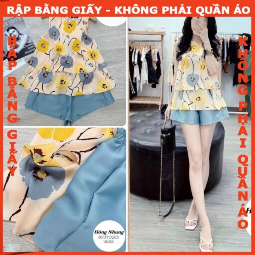 Rập giấy A0 bộ đùi áo 2 lớp mã 1332