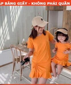 Rập giấy A0 đầm thun đuôi cá mã 1207